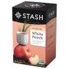 imageStash Tea Cinnamon Vanilla Herbal Tea  Naturally Caffeine Free NonGMO Project Verified Premium Tea with No Artificial Ingredients 18 Count Pack of 6  108 Bags TotalWhite Peach