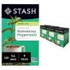 imageStash Tea Peppermint Herbal Tea  Naturally Caffeine Free NonGMO Project Verified Premium Tea with No Artificial Ingredients 20 Count Pack of 6  120 Bags TotalPeppermint
