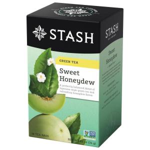 imageStash Tea Cinnamon Vanilla Herbal Tea  Naturally Caffeine Free NonGMO Project Verified Premium Tea with No Artificial Ingredients 18 Count Pack of 6  108 Bags TotalSweet Honeydew