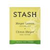 imageStash Tea Sweet Honeydew Green Tea  Caffeinated NonGMO Project Verified Premium Tea with No Artificial Ingredients 100 Count BULK PACKAGINGMeyer Lemon