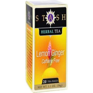 imageStash Tea Moroccan Mint Green Tea  Caffeinated NonGMO Project Verified Premium Tea with No Artificial Ingredients 20 Count Pack of 6  120 Bags TotalGinger