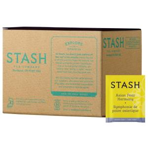 imageStash Tea Sweet Honeydew Green Tea  Caffeinated NonGMO Project Verified Premium Tea with No Artificial Ingredients 100 Count BULK PACKAGINGAsian Pear Harmony