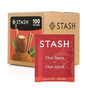 imageStash Tea Sweet Honeydew Green Tea  Caffeinated NonGMO Project Verified Premium Tea with No Artificial Ingredients 100 Count BULK PACKAGINGChai Spice