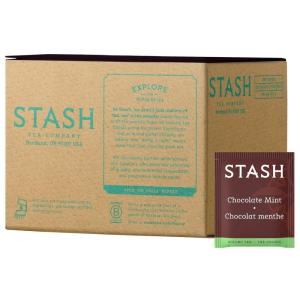 imageStash Tea Sweet Honeydew Green Tea  Caffeinated NonGMO Project Verified Premium Tea with No Artificial Ingredients 100 Count BULK PACKAGINGChocolate Mint