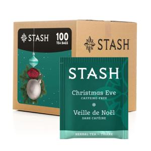 imageStash Tea Sweet Honeydew Green Tea  Caffeinated NonGMO Project Verified Premium Tea with No Artificial Ingredients 100 Count BULK PACKAGINGChristmas Eve
