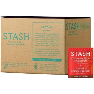 imageStash Tea Sweet Honeydew Green Tea  Caffeinated NonGMO Project Verified Premium Tea with No Artificial Ingredients 100 Count BULK PACKAGINGCinnamon Apple Chamomile