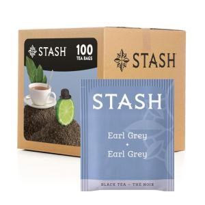 imageStash Tea Sweet Honeydew Green Tea  Caffeinated NonGMO Project Verified Premium Tea with No Artificial Ingredients 100 Count BULK PACKAGINGEarl Grey