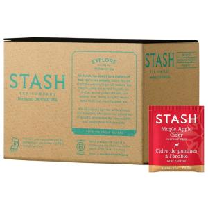 imageStash Tea Sweet Honeydew Green Tea  Caffeinated NonGMO Project Verified Premium Tea with No Artificial Ingredients 100 Count BULK PACKAGINGMaple Apple Cider