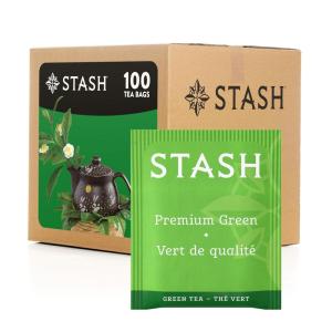 imageStash Tea Sweet Honeydew Green Tea  Caffeinated NonGMO Project Verified Premium Tea with No Artificial Ingredients 100 Count BULK PACKAGINGPremium Green