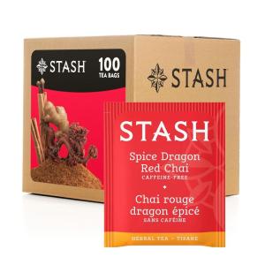 imageStash Tea Sweet Honeydew Green Tea  Caffeinated NonGMO Project Verified Premium Tea with No Artificial Ingredients 100 Count BULK PACKAGINGSpice Dragon Chai