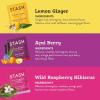 imageStash Tea Comfort Classics Herbal Tea Sampler  Assortment of NonCaffeinated Teas Including Peppermint Chamomile and Lemon Ginger Teas 1820 Count Pack of 3Fruity Herbal Sampler