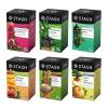 imageStash Tea Comfort Classics Herbal Tea Sampler  Assortment of NonCaffeinated Teas Including Peppermint Chamomile and Lemon Ginger Teas 1820 Count Pack of 3Green Tea