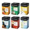 imageStash Tea Comfort Classics Herbal Tea Sampler  Assortment of NonCaffeinated Teas Including Peppermint Chamomile and Lemon Ginger Teas 1820 Count Pack of 3Herbal Classics